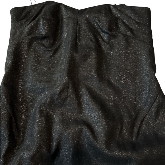 Robert Rodriguez Black Sheath Wool Shimmer Pockets Cocktail Party Dress Size 6 - Picture 7 of 14